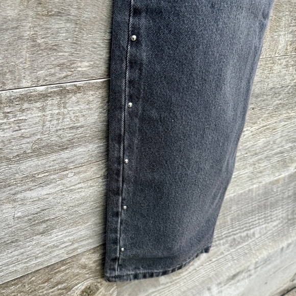 NWT Levi's 501 High Waist Premium Denim Cotton Radical Relic Black 34 30 Gift - Picture 7 of 16